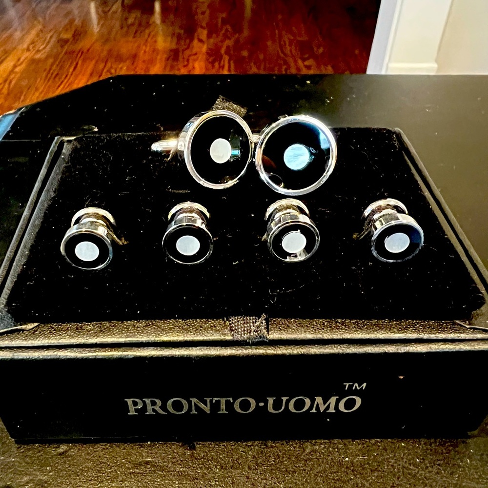 Pronto-Uomo Cuff Links Set